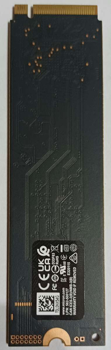 512GB Micron 2400 NVMe SSD