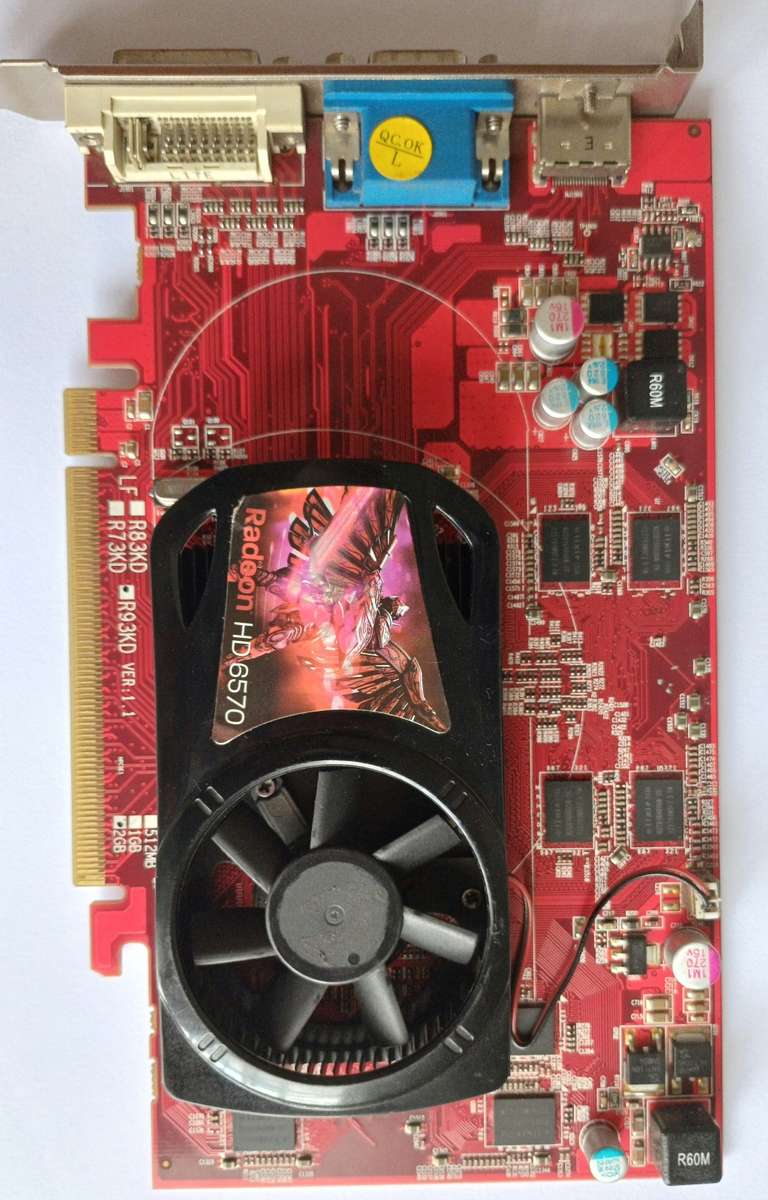 Graphics card Radeon HD 6570 2GB