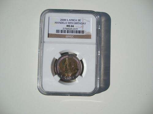 Mandela 90th Bithday R5 NGC ****MS66**** @ R1 Start