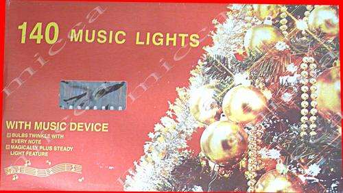 140 Music Christmas lights