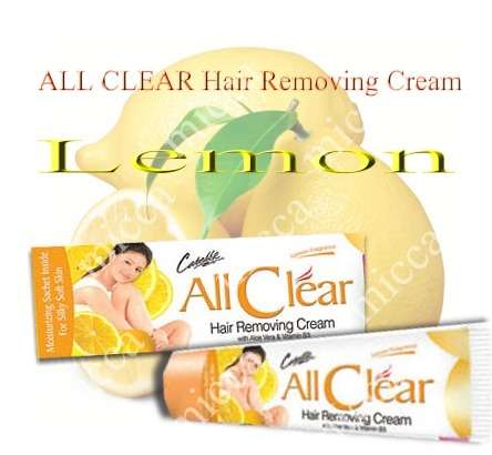 ALL CLEAR Hair Removing Cream Lemon