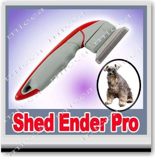SHED ENDER PRO PET BRUSH COMB GROOMING DE-SHEDDING TOOL