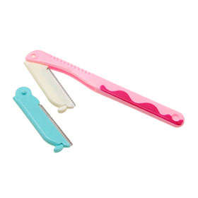 Fill a bag Lady Folding Eyebrow Shaver with Extra Blade