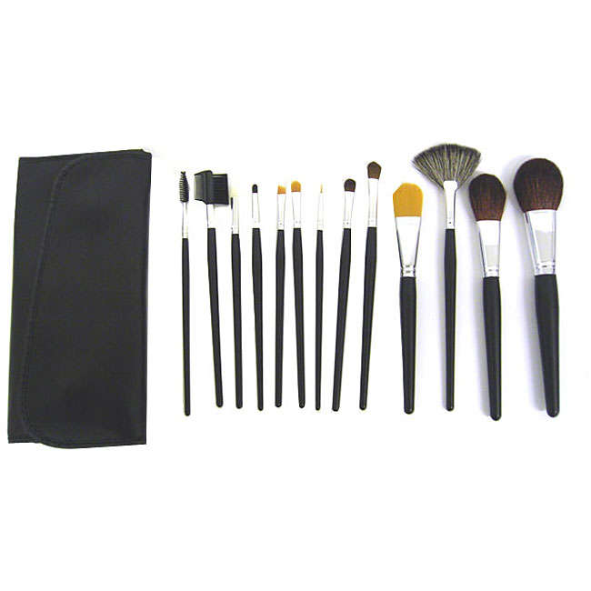 Fill a bag 12 pc Ladies Cosmetic Makeup Brush Set