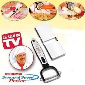 Samurai Speed Peeler with Free Mandolin Speed Slicer