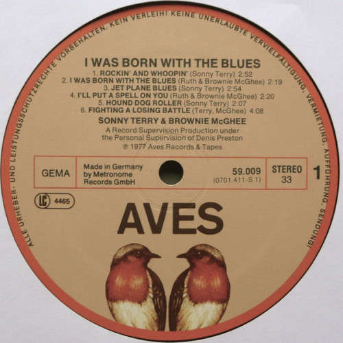 Sonny Terry and Brownie McGheee