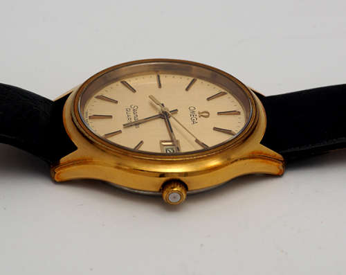 Omega Seamaster Quartz. 20 miron gold plating. Sapphire Crystal. Make an Offer