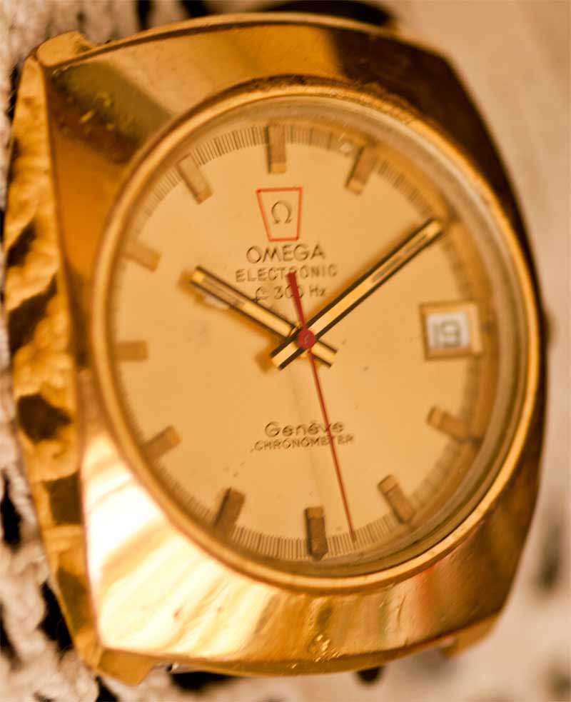 Omega f300 hz tuning fork watch - Please read