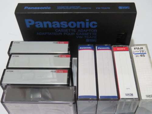 Video tape adaptor plus 8x EC45 tapes