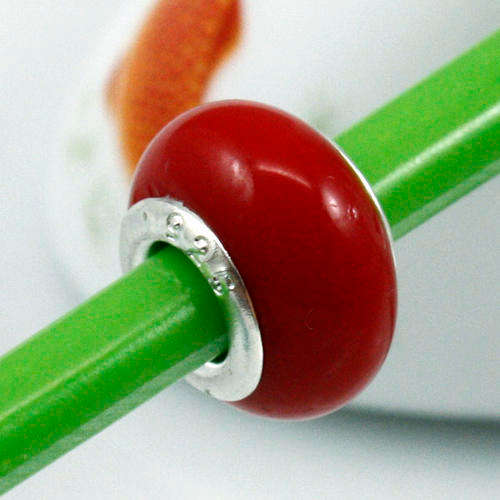 Hand Made European Lampwork Glass Charm Bead