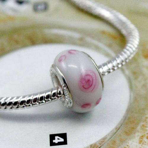 Hand Made European Lampwork Glass Charm Bead