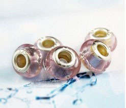 Hand Made European Lampwork Glass Charm Bead