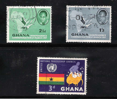 Ghana Independence 1957 Used