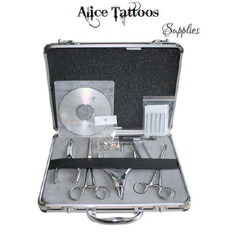Professional Body Piercing Kit (Belly Button,Tongue, Eyebrow, Nipple, Lip, Nose)