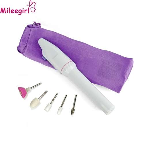 *LOCAL STOCK* 5 Nail Drill Handpiece Bit Professional Electric Nail Drill Nail File Tool Dotting Pen