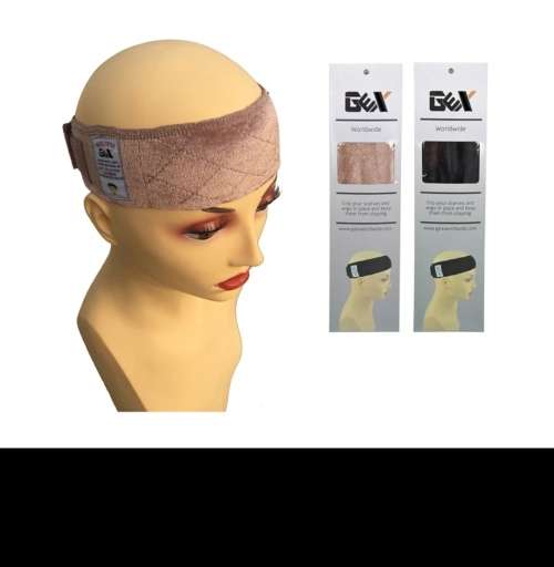 GEX FREE SHIPPING Velvet Wig grip Band Scarf Head hair band Adjustable Fasten Wig