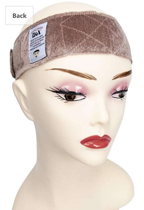 GEX FREE SHIPPING Velvet Wig grip Band Scarf Head hair band Adjustable Fasten Wig