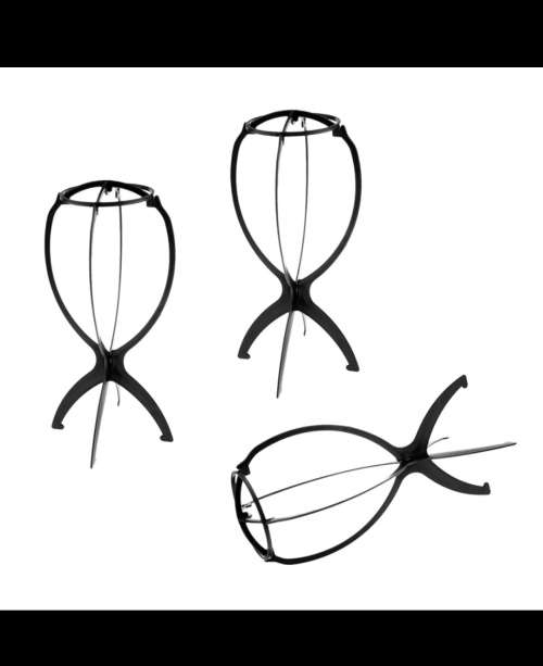 Adjustable Wig Stand Plastic Holding Stand Portable Hat Display stand