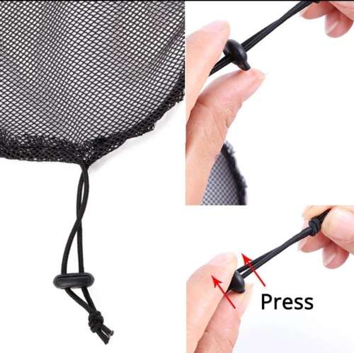 Ponytail hairnet Set of 3 with Free Wigcombs