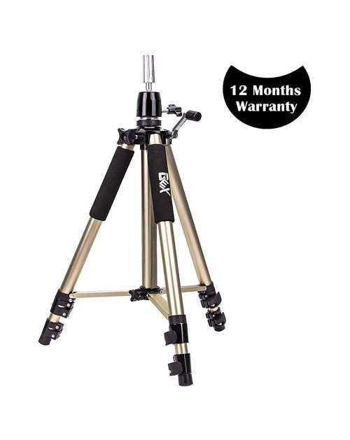 GEX Tripod Training  Canvas Block Headstand Aluminium Alloy Round Leg Strong Cosmetology with Bag
