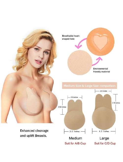 Pish up Tape Breast Reusable Lift Tape Intimates Sexy Underwear Women Invisible Nipple Cover