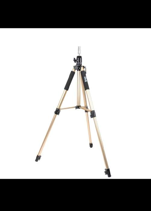 GEX Tripod Training  Canvas Block Headstand Aluminium Alloy Round Leg Strong Cosmetology with Bag