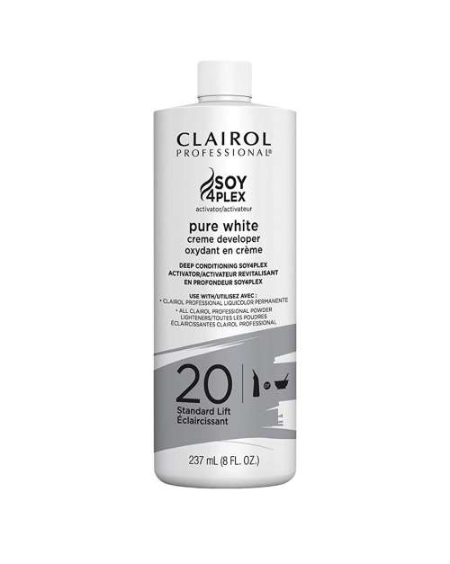 Clairol Professional Pure White 20vol Creme Developer 230ml
