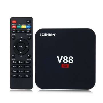 SCISHION V88 TV Box 1GB+8GB 4K Android with KODI and REMOTE - LOCAL STOCK