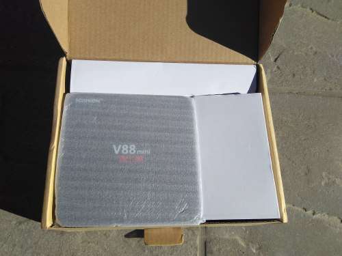 Local stock :: SCISHION V88 mini 1GB/8GB Android 6.0 TV Box Quad Core 4K Media Player EU PLUG