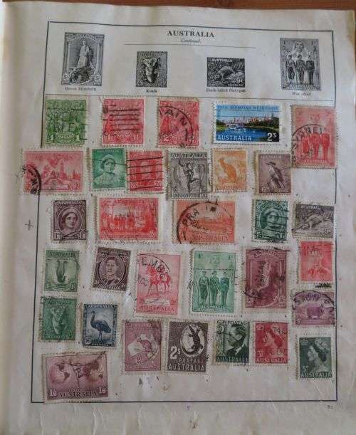 Stamp album