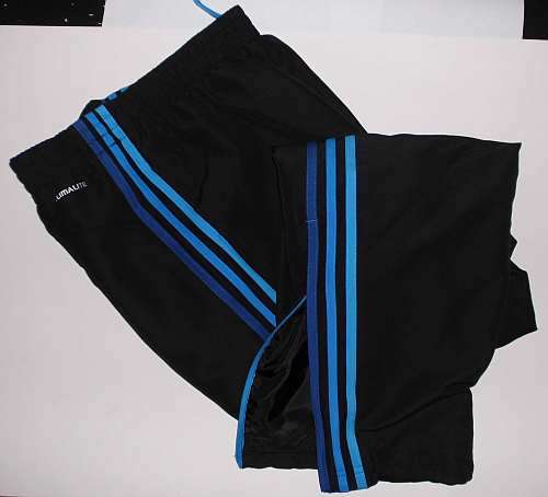 Adidas Tracksuit Pants - Black/Blue