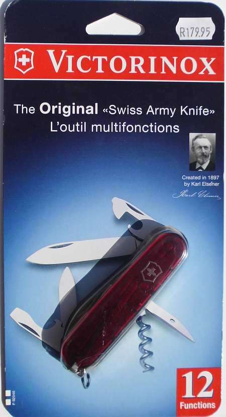 Victorinox - 12 functions.