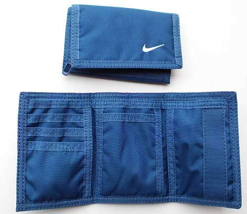 Nike Wallet - Zipped coin pocket - darker blue