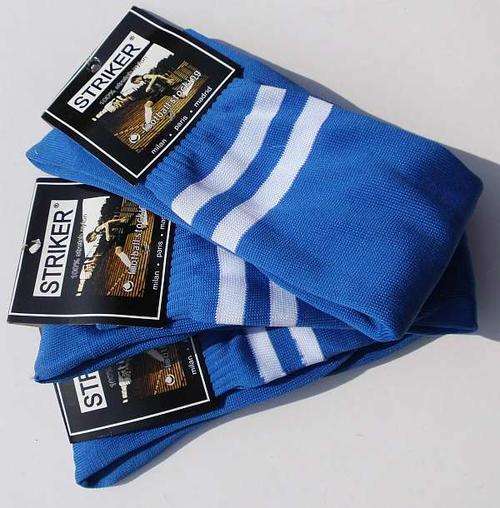 3 x Blue Soccer Socks  :: CLEARING