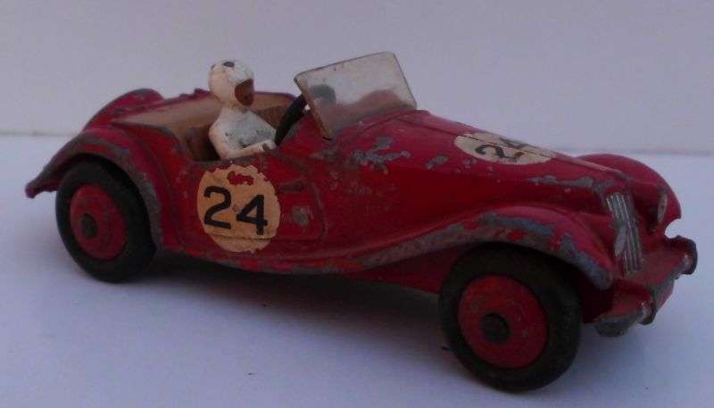 Dinky Toys - Red MG Midget