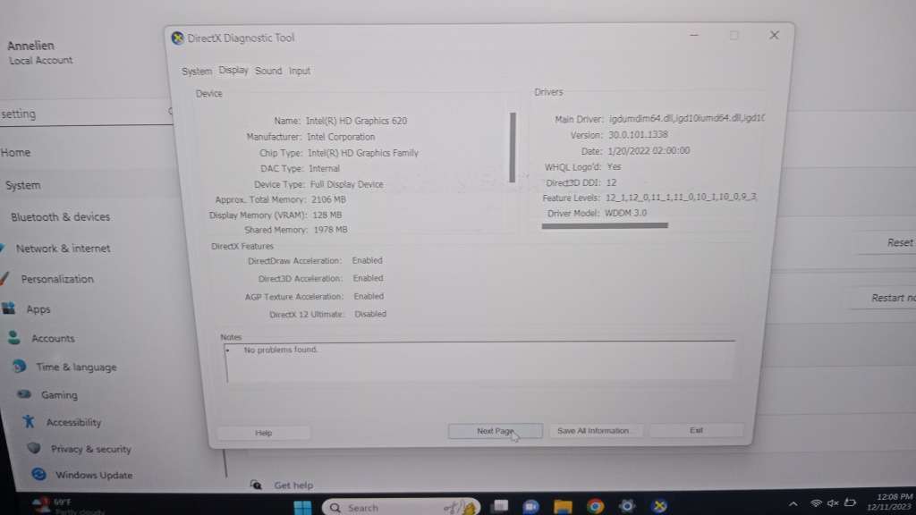 Dell Latitude i5 5480