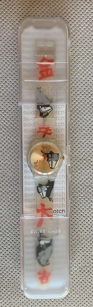 Swatch Collectors Edition Bull on Parade Year of the OX Chinese GE222 New