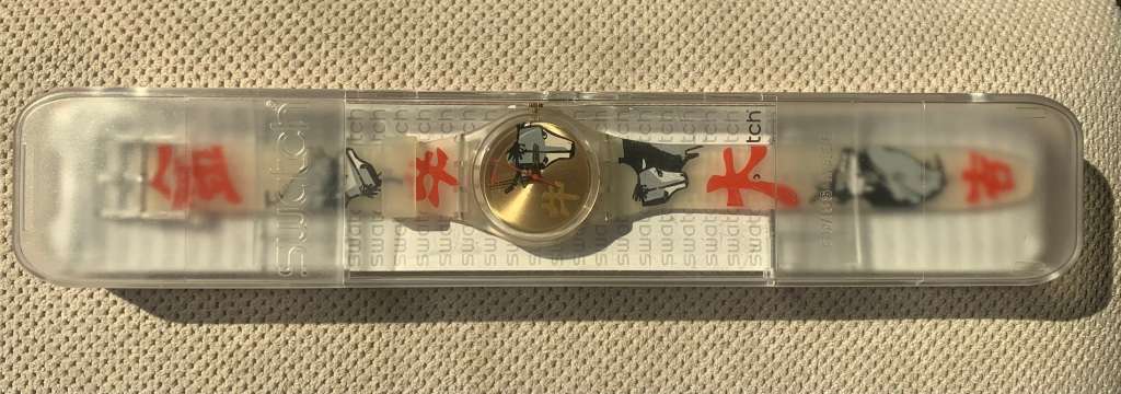 Swatch Collectors Edition Bull on Parade Year of the OX Chinese GE222 New