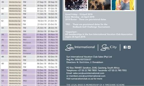 Sun City Vacation Club - 6 Sleeper - Luxury Unit - Flexi Midweek - Price Reduction!