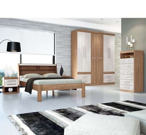 Wardrobe 6 Doors and 4 Drawers