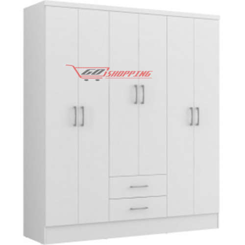 Wardrobe 6 Doors and 2 Drawers