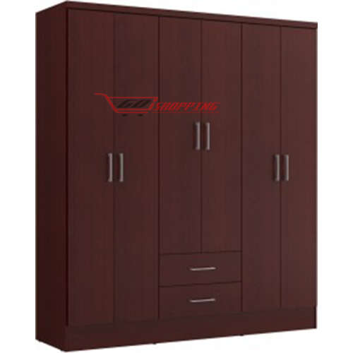 Wardrobe 6 Doors and 2 Drawers