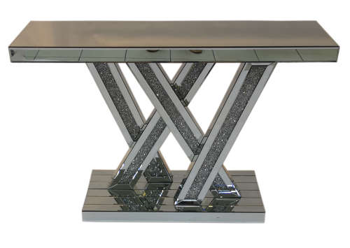 Violet Console Table Silver