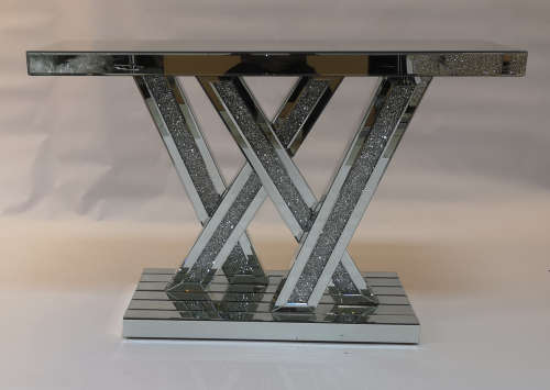 Violet Console Table Silver