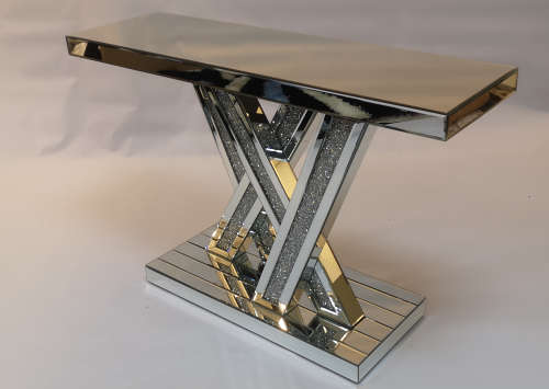 Violet Console Table Silver