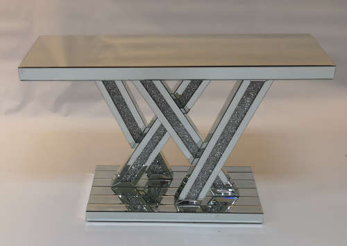 Violet Console Table Silver