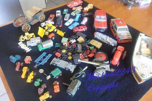 Mrs B`s Die Cast Lucky Packet + Spare Parts~R1 START~Tuffy A*Lesney* Corgi*Dinky*Majorette*Burago...
