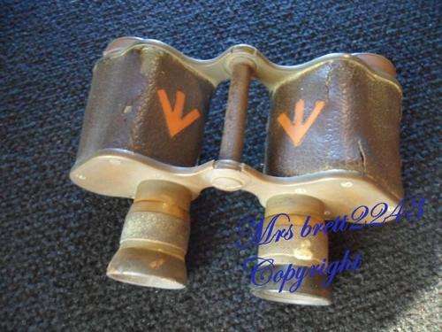 WW1 British Military Stereo Prism Binocular 6x30 ~ Ross London ~LOOONEY R1 START