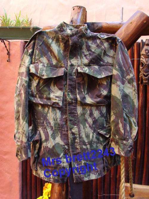 Portugese Camo Paratrooper Jacket 1970