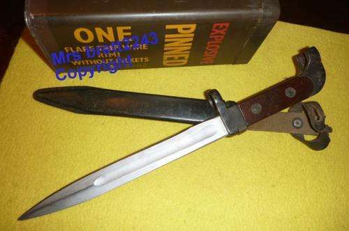 Soviet (Russian) 1st Model AK47 Bayonet ~Izhevsk Manufactured